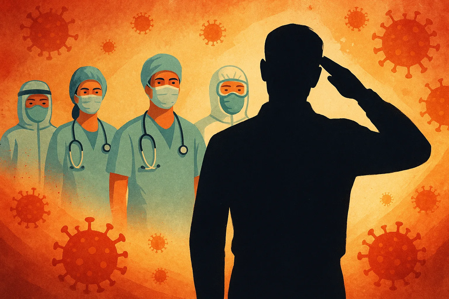 A Big salute to COVID Warriors