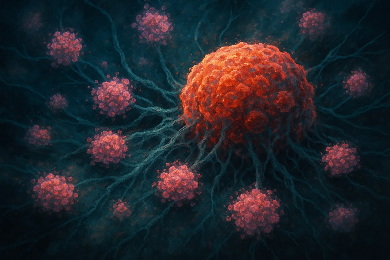 Accumulation of this molecule in aged individuals promotes tumour aggressioness, progression and metastasis